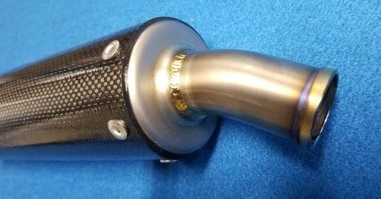 チタン ・カーボン サイレンサー PCD48mm 2つ穴/3つ穴