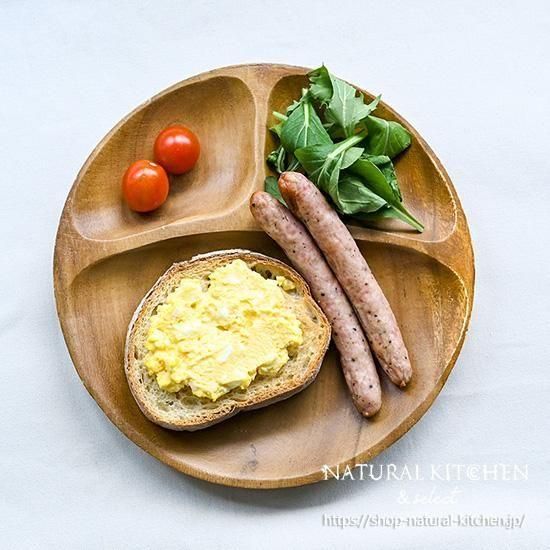 アカシア仕切りつきプレート - おしゃれな雑貨の通販はNATURAL KITCHEN