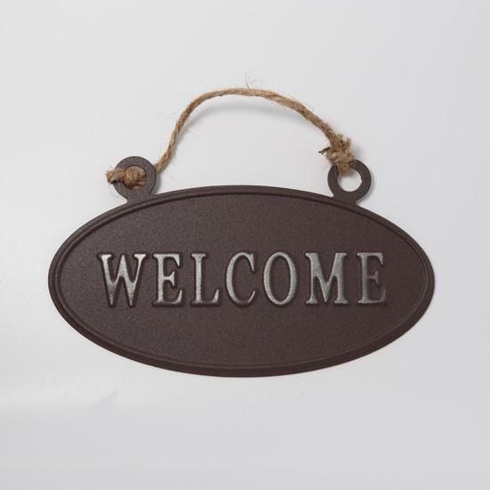 アイアンWELCOMEプレート - おしゃれな雑貨の通販はNATURAL アイアンWELCOMEプレート - おしゃれな雑貨の通販はNATURAL