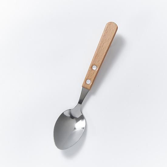 木柄スクエアスプーン ナチュラル Natural Kitchen Select