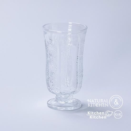 エンボススリムフラワーグラス Natural Kitchen Select