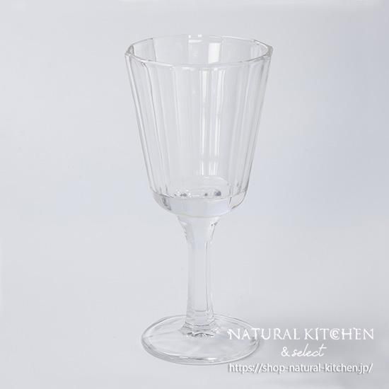 ガラス足つきグラスシンプルライン Natural Kitchen Select