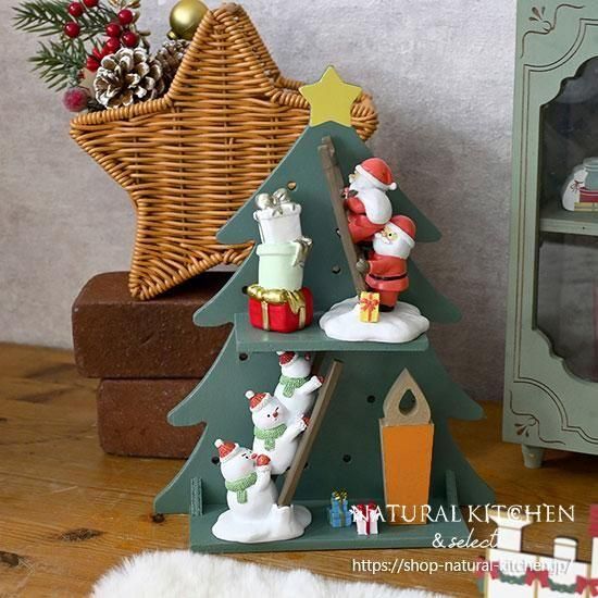 * antique ❀ キュートなオーナメント達と 本物のキャンドル * ツリー antique ❀ キュートなオーナメント達と 本物のキャンドル * ツリー