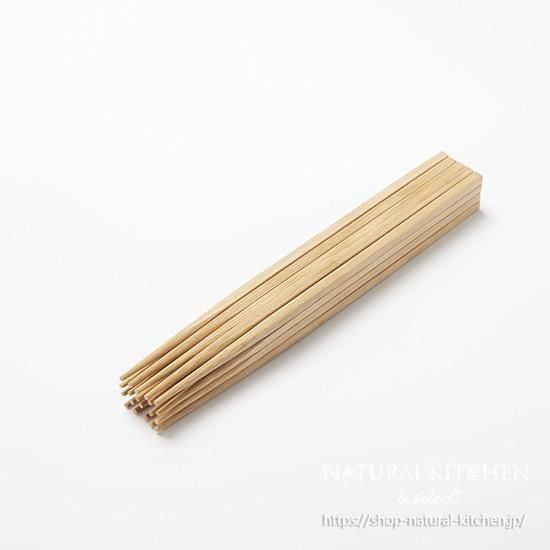 スス竹細角箸10本セット - おしゃれな雑貨の通販はNATURAL