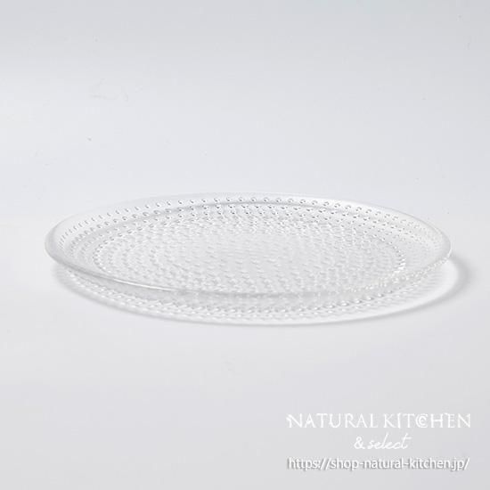 ガラスプレートドットエンボス - おしゃれな雑貨の通販はNATURAL