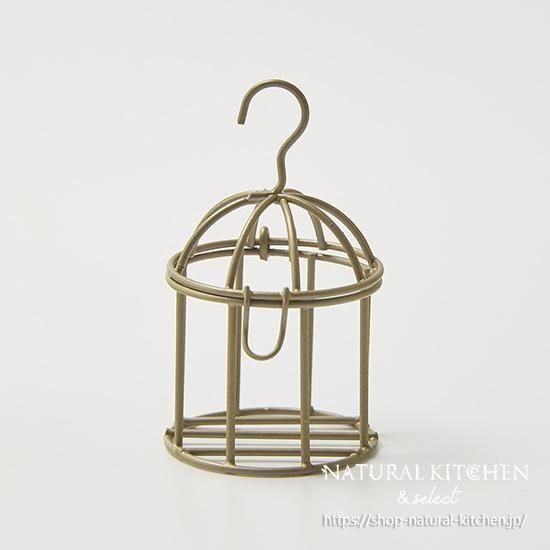 9/9入荷！】アイアンミニチュア鳥かご マットゴールド