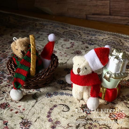 ミニチュアテディベア アイボリー - おしゃれな雑貨の通販はNATURAL