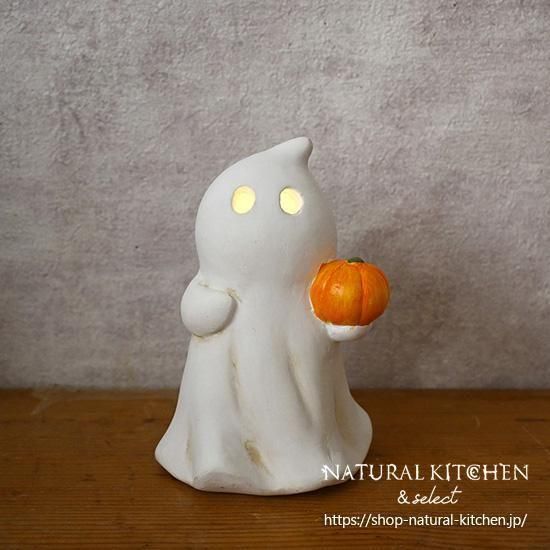 仲良しオバケ♡カボチャ ライトオブジェオバケカボチャ持ち - おしゃれな雑貨の通販は