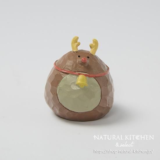 輸入雑貨 北欧 『トナカイの角と松ぼっくりのシェードランプ』 裏影