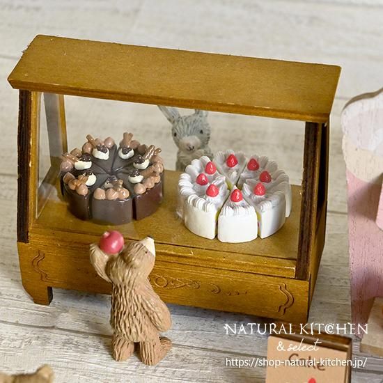 WEB限定】木製ミニチュアショーケース ブラウン - おしゃれな雑貨の