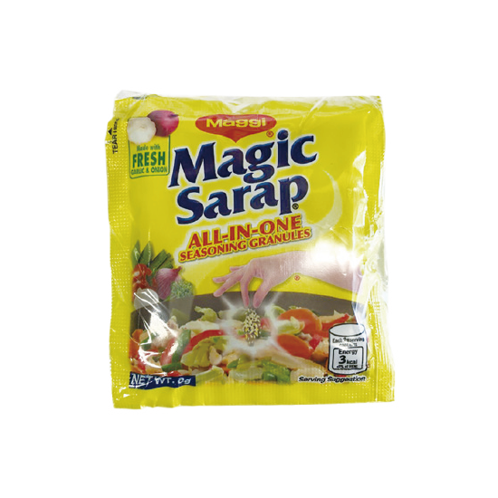 Magic Sarap     
All-in-One 12p X 8g in a pack