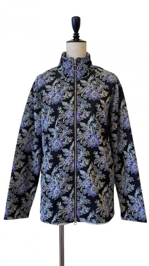 flower JQ zip BK size 2