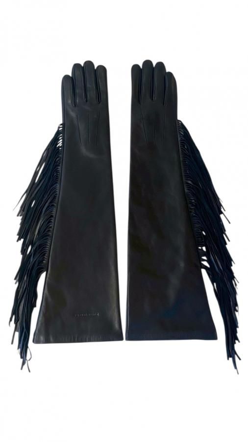 fringe gloves / BK