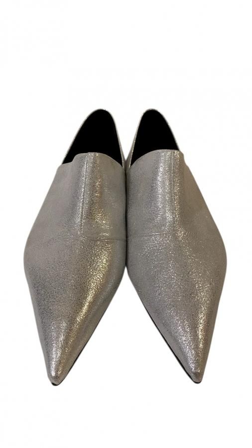 pointed shoes SIL/37size (WEB exclusive model)
