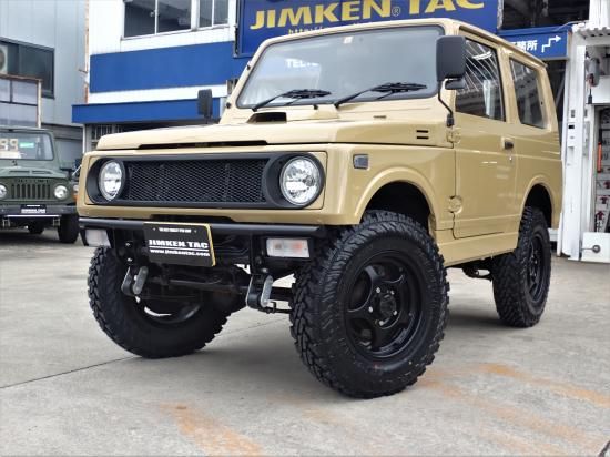 ジムニー　ja11 フロントバンパー　モーターファーム 楽天市場】FARMバンパー スチール曲げ ビルトイン ウインカー