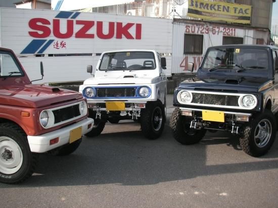 ○TAC SSグリル○JA11 2色塗分け塗装済み - JIMKENTAC JIMNY