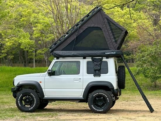 GIWORKS ルーフトップテント( 1.28m × 2.08m) - JIMKENTAC JIMNY