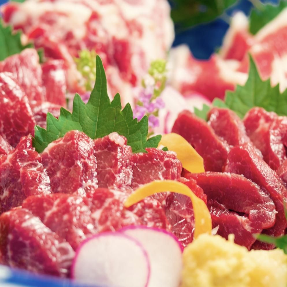 国産】【霜降りもいいけどやっぱり赤身が好き！】上赤身・馬ヒモ