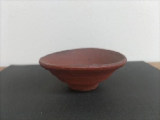 ぐい呑み 焼締 森岡成好作 - うつわわいち