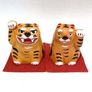 工芸品　虎 送料無料】 純金 猛虎 A 300g / 光則（金工芸） 高級 コレクション