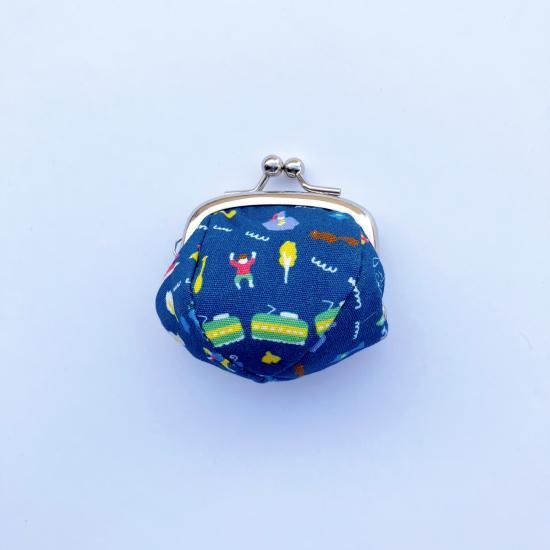 ミニがま口 鎌倉八座柄 NB - 鎌倉八座オンラインショップ