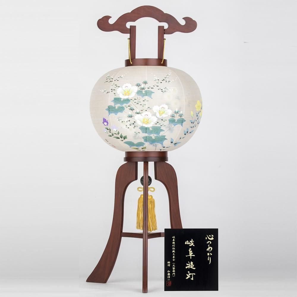 岐阜提灯 桐箱 二重黒檀12号 八重芙蓉 | fssibadan.edu.ng