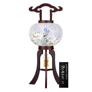 日本未入荷 大内行灯 - あかりや次七 フロアスタンド