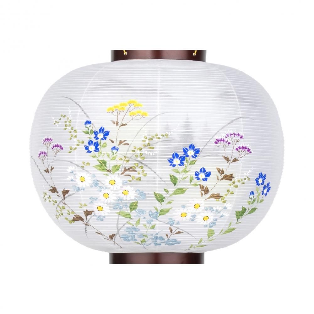 岐阜提灯 12号火袋取替 【11】秋草