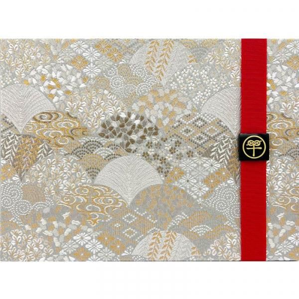 京都 大阪 御朱印帳 送料無料】見開き御朱印帳 金の赤龍 | 京都ちせんストア
