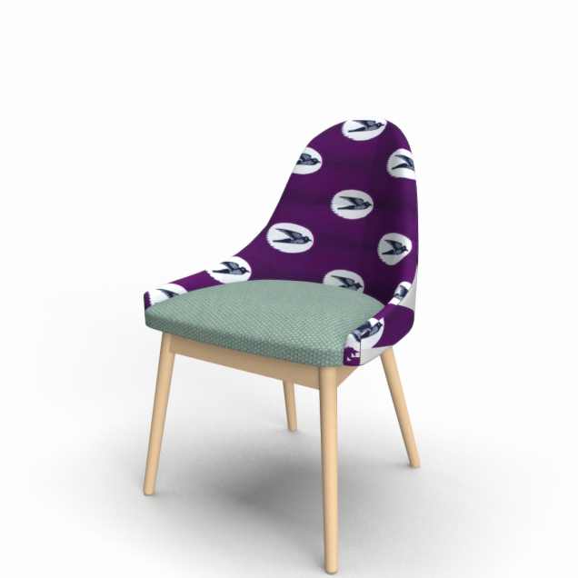 African Print Chair<br>̥֥롼ɪ̵ڵӥʥ
