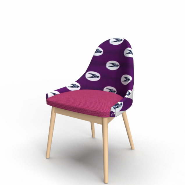 African Print Chair<br>̥ԥ󥯡ɪ̵ڵӥʥ