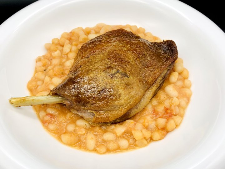 Υե򥤥󥲥Ʀ<br />Duck leg confit, white beans