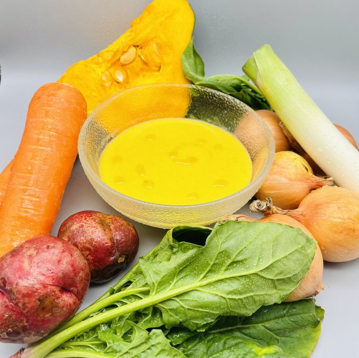《NEW》“エコループ” （完全無農薬）たっぷり野菜のスープ<br />Organic vegetables soup
