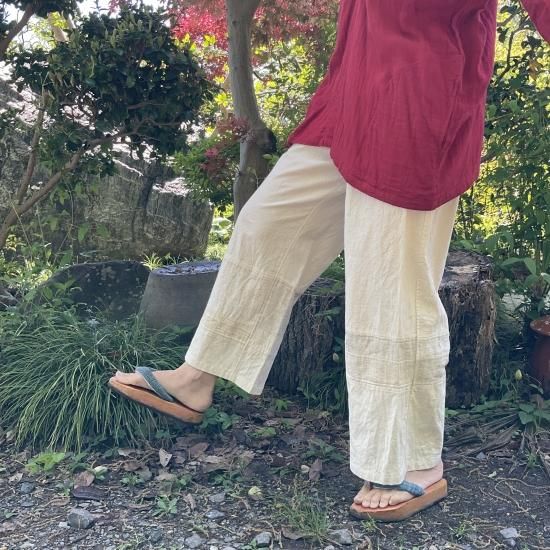 関税込*国内発□ウェストパッチワークフローラルプリントパンツ 関税込*国内発□ウェストパッチワークフローラルプリントパンツ