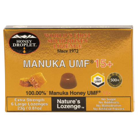 ハニードロップレット マヌカハニーUMF15+ のど飴 ハニードロップレット マヌカハニーUMF15+ のど飴