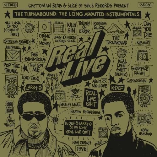 NEW 2LP】Real Live / The Turnaround: The Long Awaited Instrumentals -  Proceed Music Store ONLINE