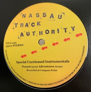 Nassau Track Authority / Special Unreleased InstrumentalsDisco, Dub, Crossover / New 12EP
