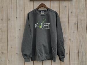 Crew NeckProceed Music Store DJ Stylus Crew Neck Sweat (Pepper)