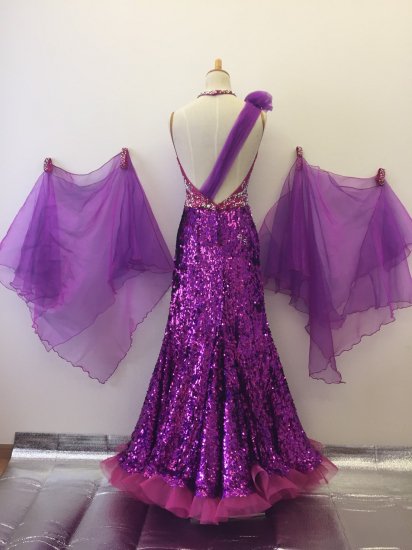 ピンク　スパンコール　ドレス - チャオ チャオ ドレス