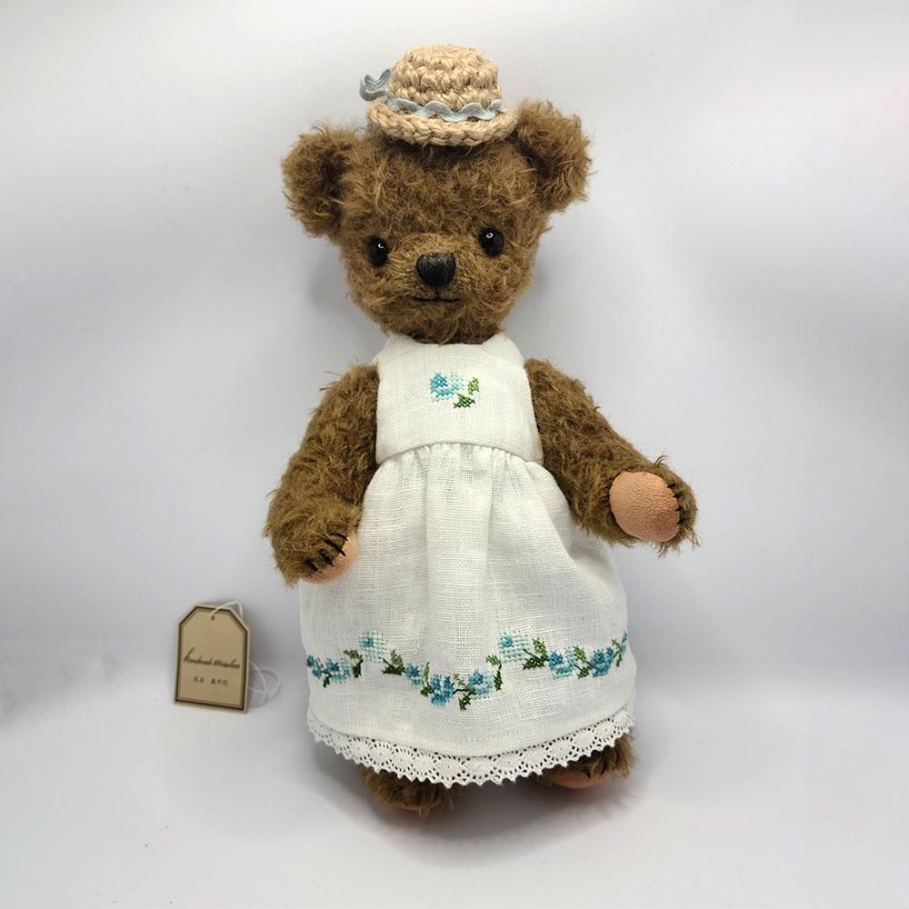 ◇handmade misso◇夏のブルーコーデのベアちゃん - lintupuu