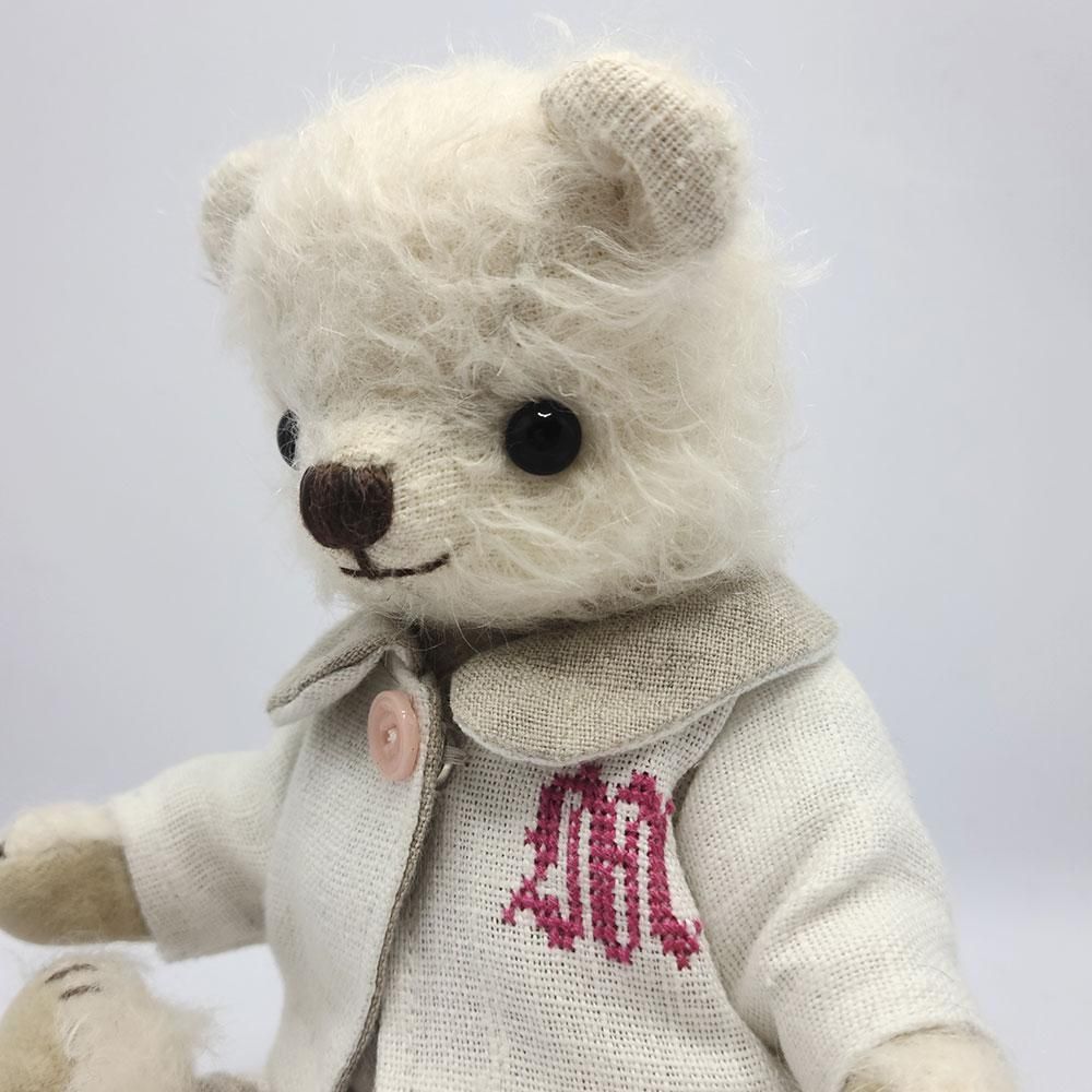 misso bear テディベア ◇handmade misso◇パンツスタイル(セットアップ)のベアちゃん - lintupuu
