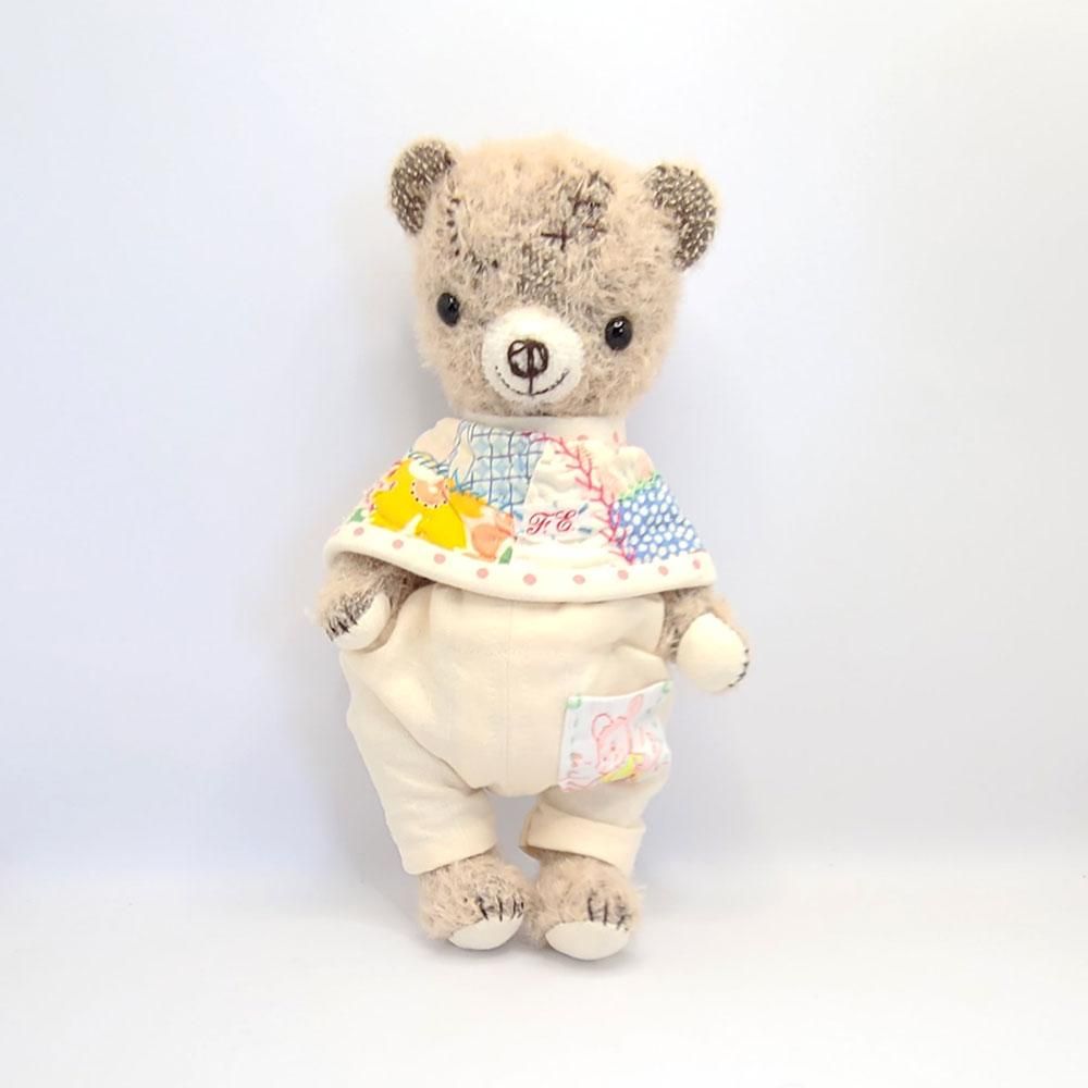 大流行中！ ◇handmade misso◇にっこりベアちゃんアンティーク風 - lintupuu ぬいぐるみ