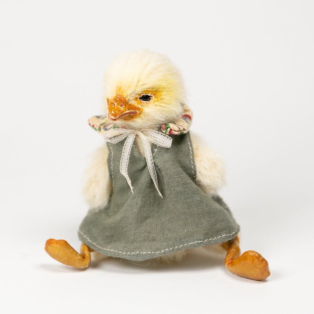 ひよこ様 ◇Die kusse◇きせかえひよこちゃん 15cm みどり服 - lintupuu