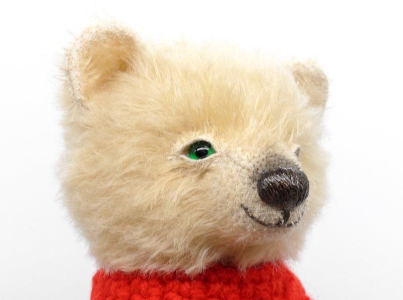 アーティストベア　シロクマ　国内作家さま シロクマと自宅で暮らす！ 動物美術品『Animals As Art』第一弾