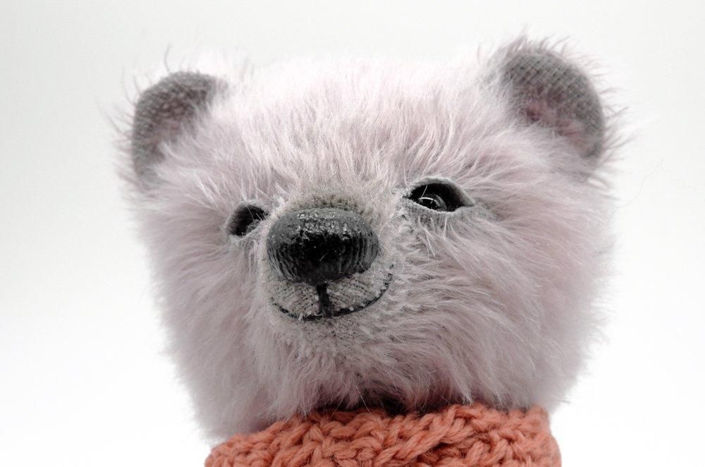 もりのくま　ライトグレーXS ◇Reitsu Bear◇灰桜クマさん - lintupuu