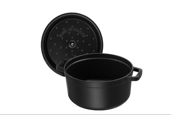 【新品未使用】Staub ストウブ　ピコ・ココット　ラウンド　ブラック　20cm 楽天市場】【公式】【生涯保証】 ストウブ ピコ ココット