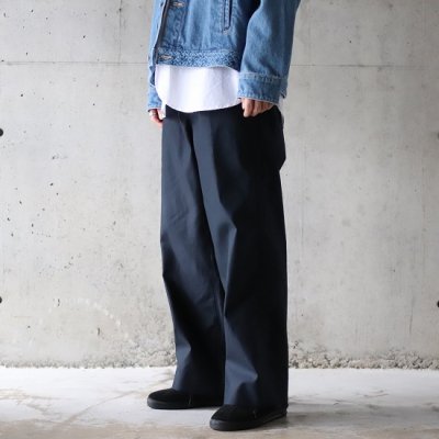 TRO USERS / WIDE TROUSERS (West Point) - D.NAVY