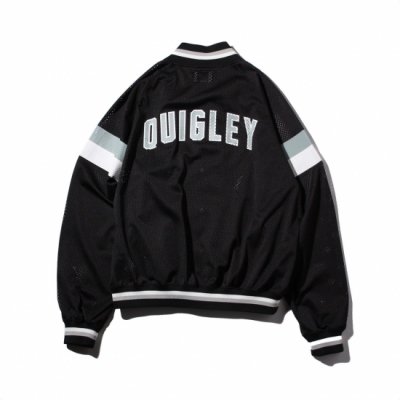 Quigley(キグリー) / MESH VERSITY JACKET - BLACK