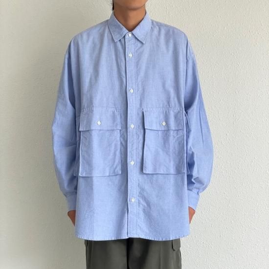 FreshService (フレッシュサービス) / OXFORD FLAP POCKET L/S SHIRT