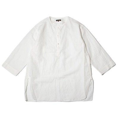 A VONTADE (アボンタージ) / Sleeping Shirts 3/4 - WHITE